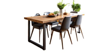. The Industrial Loft Dining Table